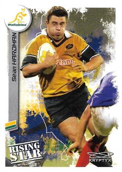 2003 Kryptyx The Defenders Australian Rugby Union #85 Sean Hardman Front